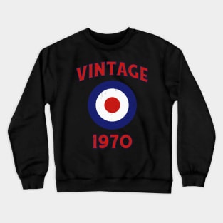 Mod Vintage 1970 Crewneck Sweatshirt